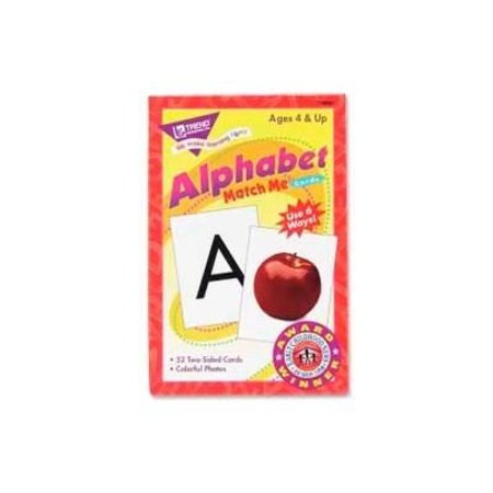 TREND ENTERPRISES Trend¬Æ Alphabet Match Me Cards, 3" x 4", 52 Cards/Box T58001